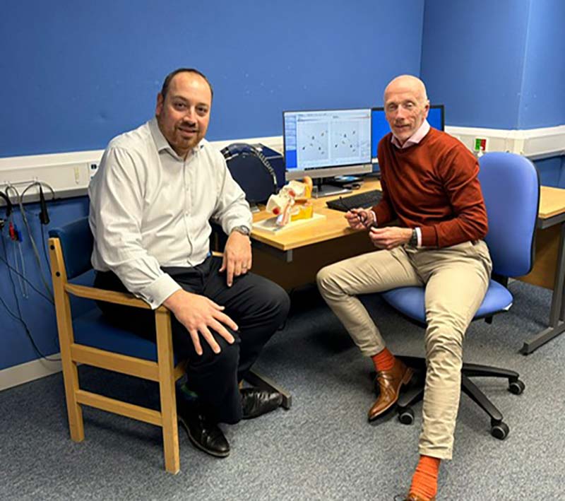 Dr Greg Nassar and Shaun Moore